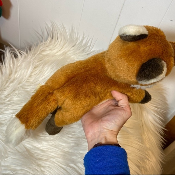 SOS Fox Plush Stuffed Animal Toy 12" Save Our Space Red Rare HTF Cute Wildlife - Picture 2 of 10